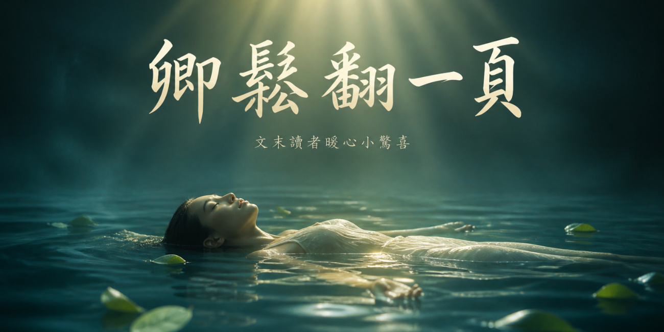 卿鬆翻一頁 — 別對每件事都有反應