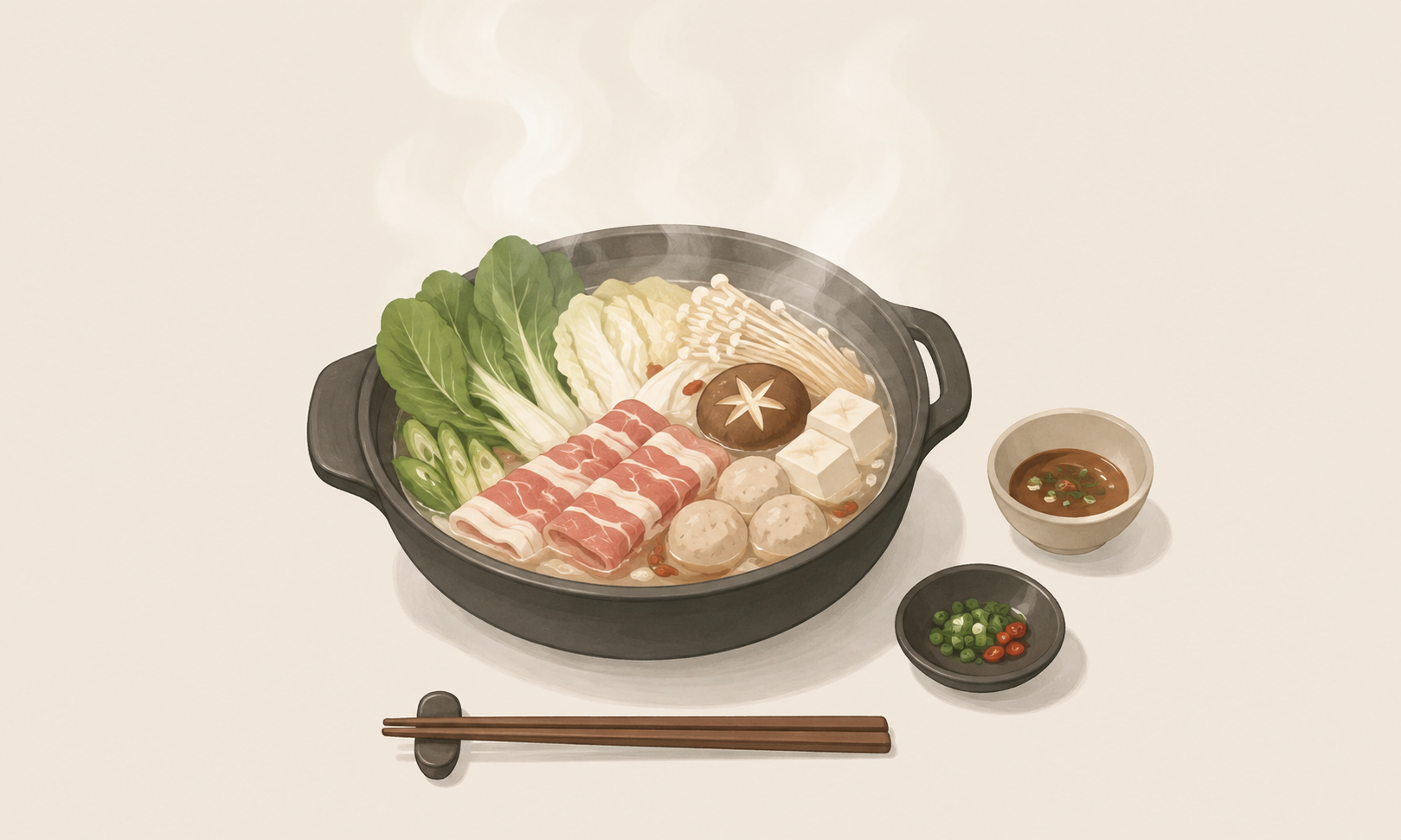 冬天吃火鍋真好