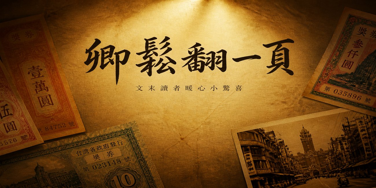 臺灣人的發財美夢-愛國獎券
